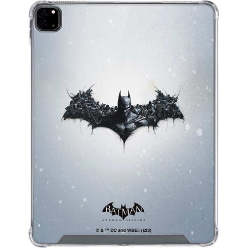 DC Comics Arkham Origins Arkham Logo iPad Pro 12.9in (2020) Clear Case