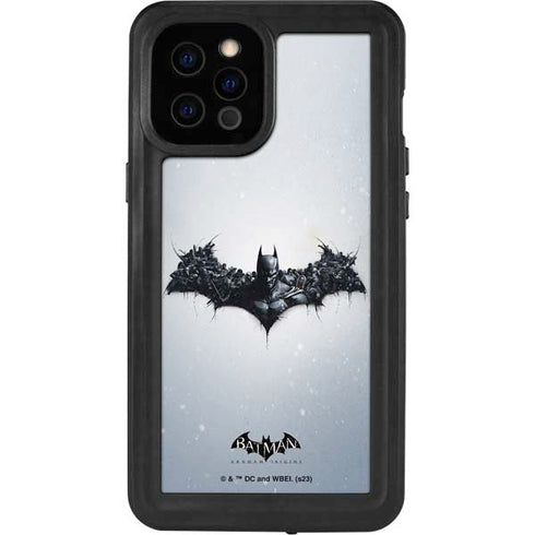 DC Comics Arkham Origins Arkham Logo iPhone 12 Pro Max Waterproof Case