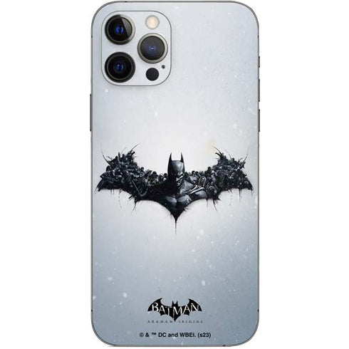 DC Comics Arkham Origins Arkham Logo iPhone 12 Pro Skin