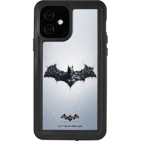 DC Comics Arkham Origins Arkham Logo iPhone 12 Waterproof Case