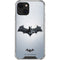 DC Comics Arkham Origins Arkham Logo iPhone 13 Mini Clear Case