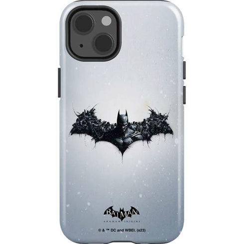 DC Comics Arkham Origins Arkham Logo iPhone 15 Impact Case