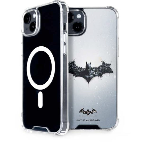 DC Comics Arkham Origins Arkham Logo iPhone 14 MagSafe Case