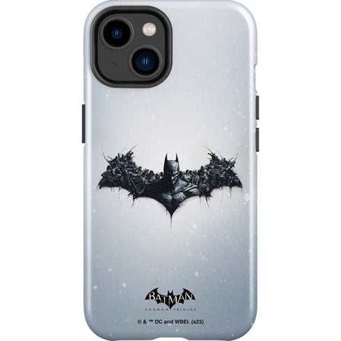 DC Comics Arkham Origins Arkham Logo iPhone 14 Plus Impact Case