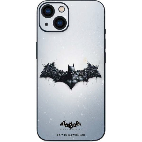 DC Comics Arkham Origins Arkham Logo iPhone 14 Plus Skin