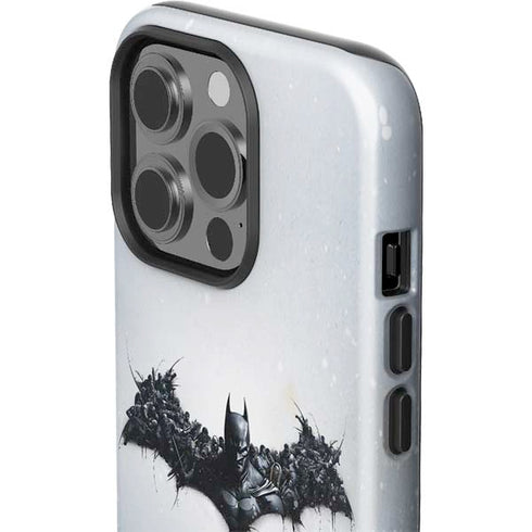 DC Comics Arkham Origins Arkham Logo iPhone 15 Pro Impact Case