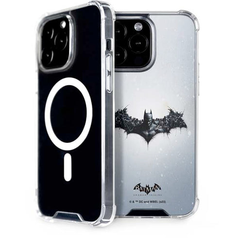 DC Comics Arkham Origins Arkham Logo iPhone 15 Pro Max MagSafe Case
