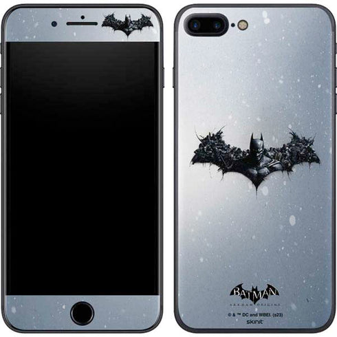 DC Comics Arkham Origins Arkham Logo iPhone 8 Plus Skin