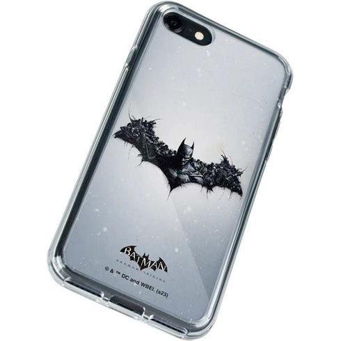DC Comics Arkham Origins Arkham Logo iPhone SE (2nd & 3rd Gen) Clear Case