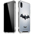 DC Comics Arkham Origins Arkham Logo iPhone XR Clear Case