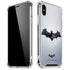 DC Comics Arkham Origins Arkham Logo iPhone XS Max Clear Case