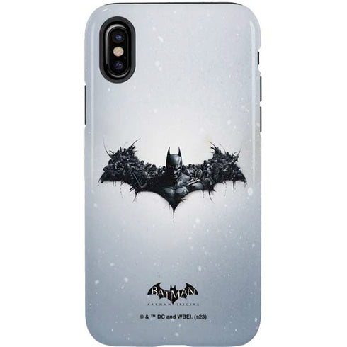 DC Comics Arkham Origins Arkham Logo iPhone XS Pro Case