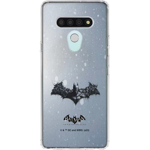 DC Comics Arkham Origins Arkham Logo LG Stylo 6 Clear Case