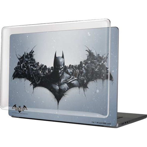 DC Comics Arkham Origins Arkham Logo MacBook Pro 16in (2021-25) Case plus Skin