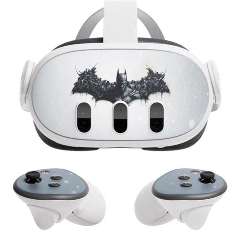 DC Comics Arkham Origins Arkham Logo Meta Quest 3 Skin