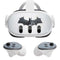 DC Comics Arkham Origins Arkham Logo Meta Quest 3 Skin
