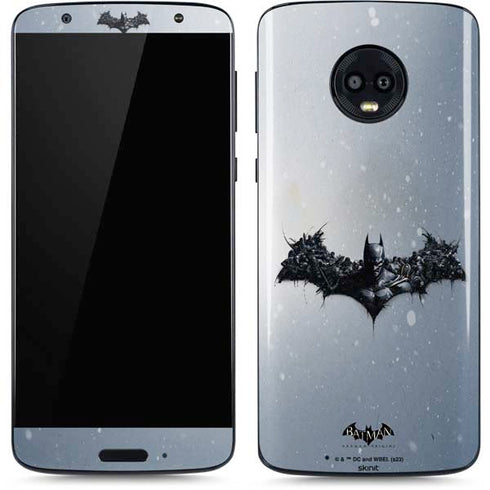 DC Comics Arkham Origins Arkham Logo Moto G6 Skin