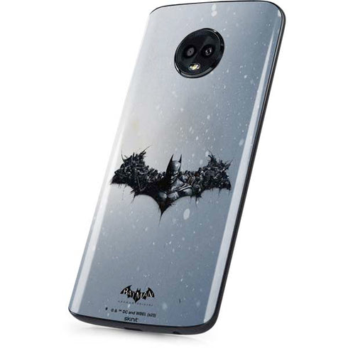 DC Comics Arkham Origins Arkham Logo Moto G6 Skin