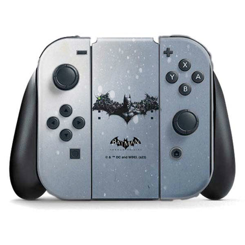 DC Comics Arkham Origins Arkham Logo Nintendo Switch (2017-2021) Joy-Con Controller Skin
