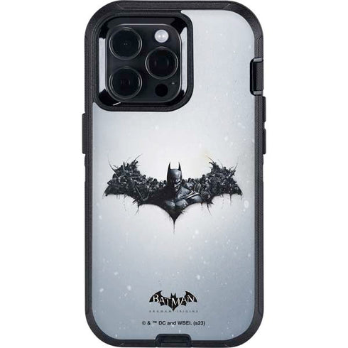 DC Comics Arkham Origins Arkham Logo Otterbox Defender iPhone Skin