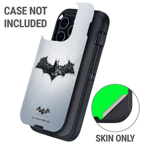 DC Comics Arkham Origins Arkham Logo Otterbox Defender iPhone Skin