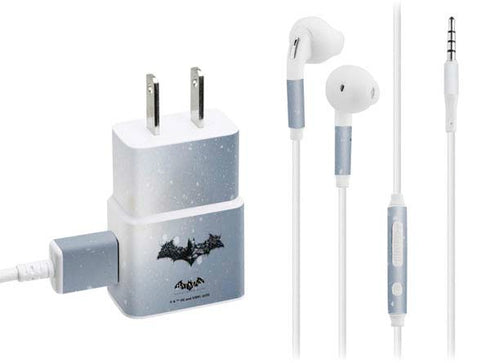 DC Comics Arkham Origins Arkham Logo Phone Charger Skin