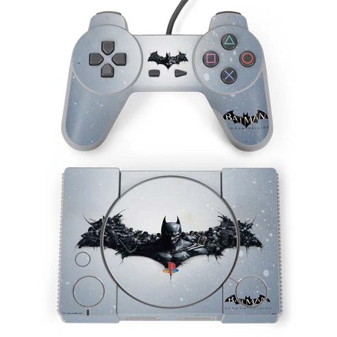 DC Comics Arkham Origins Arkham Logo PlayStation Classic Bundle Skin