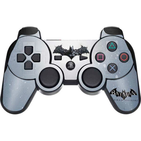 DC Comics Arkham Origins Arkham Logo PS3 Dual Shock wireless controller Skin