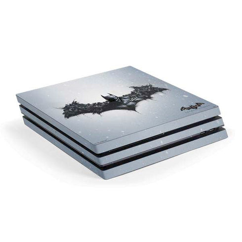 DC Comics Arkham Origins Arkham Logo PS4 Pro Console Skin