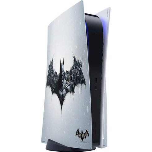 DC Comics Arkham Origins Arkham Logo PS5 Console Skin