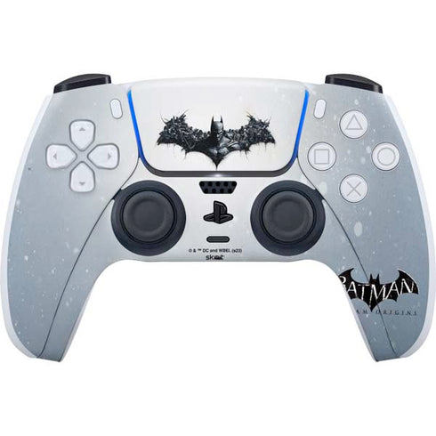 DC Comics Arkham Origins Arkham Logo PS5 Controller Skin