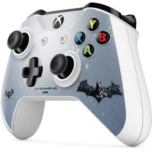 DC Comics Arkham Origins Arkham Logo Xbox One S Controller Skin