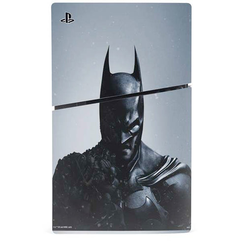 DC Comics Arkham Origins Batman PS5 Slim Disk Bundle Skin