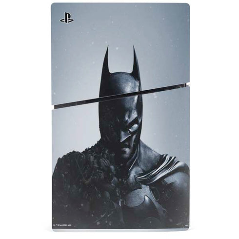 DC Comics Arkham Origins Batman PS5 Slim Disk Console Skin