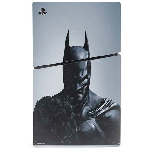 DC Comics Arkham Origins Batman PS5 Slim Digital Edition Bundle Skin