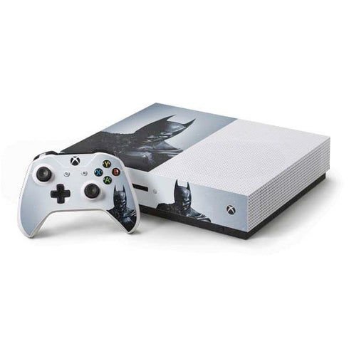 DC Comics Arkham Origins Batman Xbox One S Console and Controller Bundle Skin