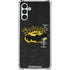 DC Comics Batman Dark Knight Logo Yellow & Black Galaxy A13 5G Clear Case