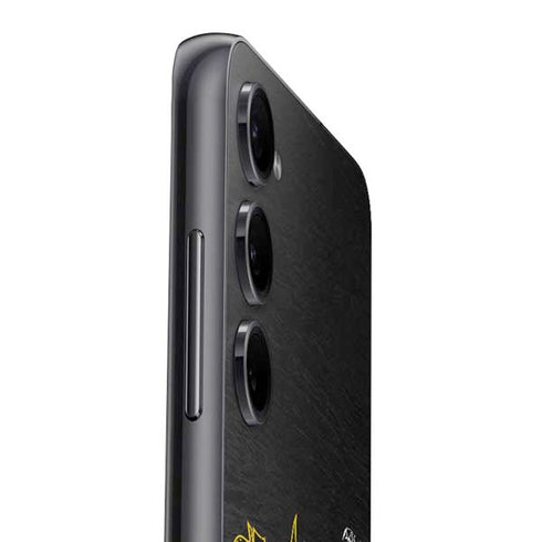 DC Comics Batman Dark Knight Logo Yellow & Black Galaxy A14 5G Skin