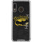 DC Comics Batman Dark Knight Logo Yellow & Black Galaxy A30 Clear Case