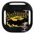 DC Comics Batman Dark Knight Logo Yellow & Black Galaxy Buds Pro Skin