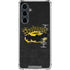 DC Comics Batman Dark Knight Logo Yellow & Black Galaxy S23 FE Clear Case