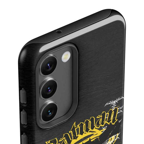 DC Comics Batman Dark Knight Logo Yellow & Black Galaxy S23 Plus Pro Case