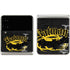 DC Comics Batman Dark Knight Logo Yellow & Black Galaxy Z Flip3 5G Skin