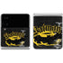 DC Comics Batman Dark Knight Logo Yellow & Black Galaxy Z Flip4 5G Skin