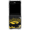 DC Comics Batman Dark Knight Logo Yellow & Black Galaxy Z Flip5 5G Clear Case