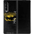 DC Comics Batman Dark Knight Logo Yellow & Black Galaxy Z Fold3 5G Skin