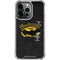DC Comics Batman Dark Knight Logo Yellow & Black iPhone 13 Pro Clear Case