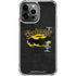 DC Comics Batman Dark Knight Logo Yellow & Black iPhone 13 Pro Max Clear Case