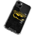 DC Comics Batman Dark Knight Logo Yellow & Black iPhone 14 Clear Case