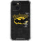 DC Comics Batman Dark Knight Logo Yellow & Black iPhone 14 Plus Clear Case